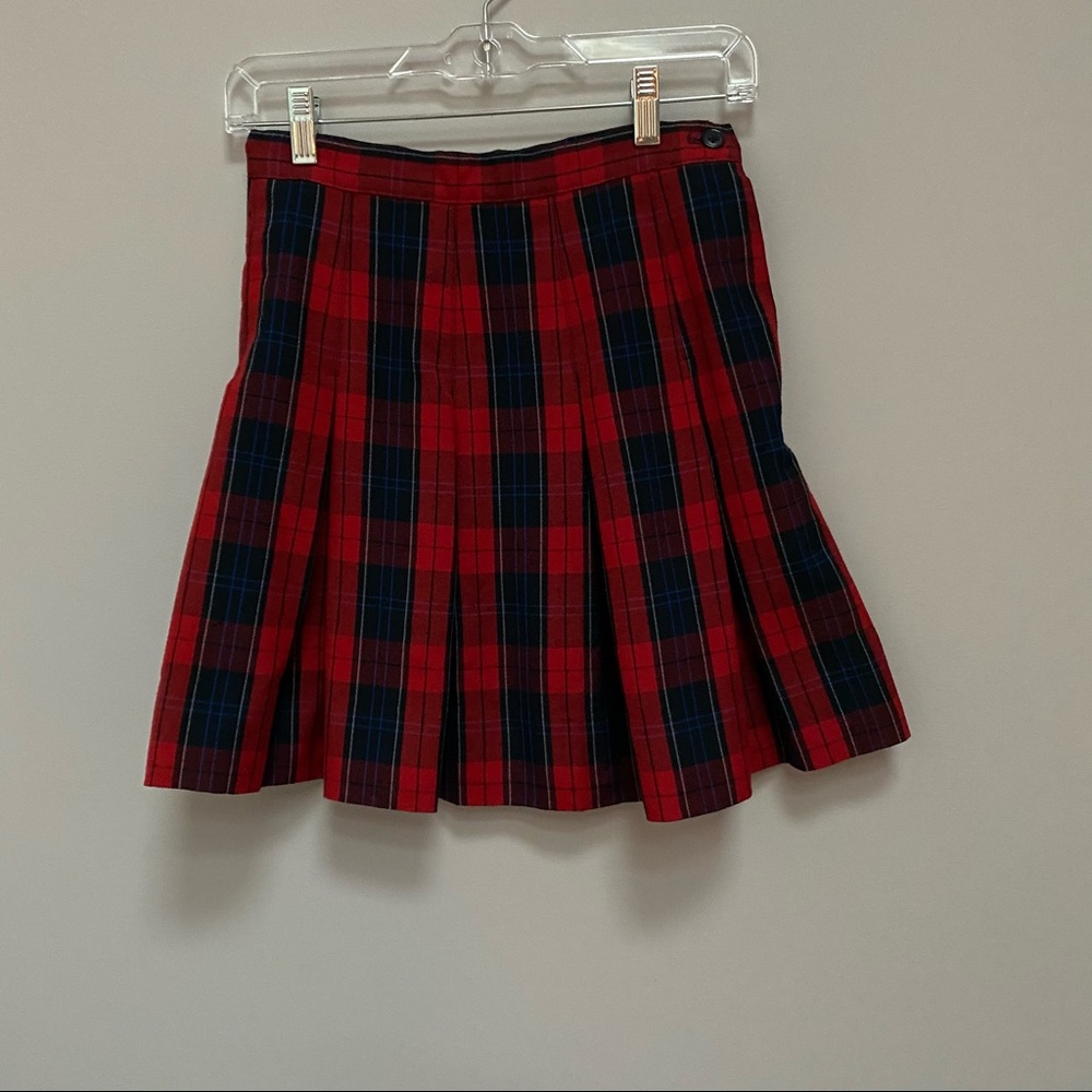 Girl’s Blue/Red Uniform Skirt by Rifle